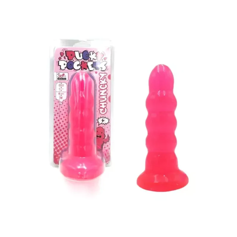 Dildo Chuncky Pucky Pockets | Consolador Grueso y Realista para Estimulación Intensa