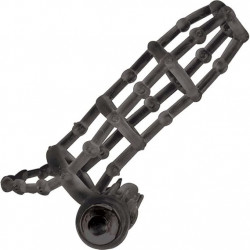 The Macho Cockcage Vibradora Negra Nasstoys | Jaula Estimulante para Pene