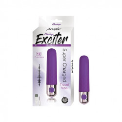Exciter Super Charged Travel Vibe Morada Nasstoys | Vibrador Mini de Alta Potencia