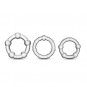 Stay Hard Clear Beaded Penis Rings Kit 3 Pzas | Anillos Transparentes para Pene – Blush