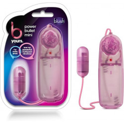 B Yours Silver Power Vibrating Bullet Rosa 2" | Bala Vibradora Compacta – Blush