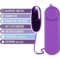 B Yours Silver Power Vibrating Bullet Morada 2" | Bala Vibradora Compacta – Blush