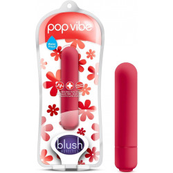 Vive Pop Bala Vibradora Cherry Red 3.25" | Vibrador Compacto de Alto Rendimiento – Blush