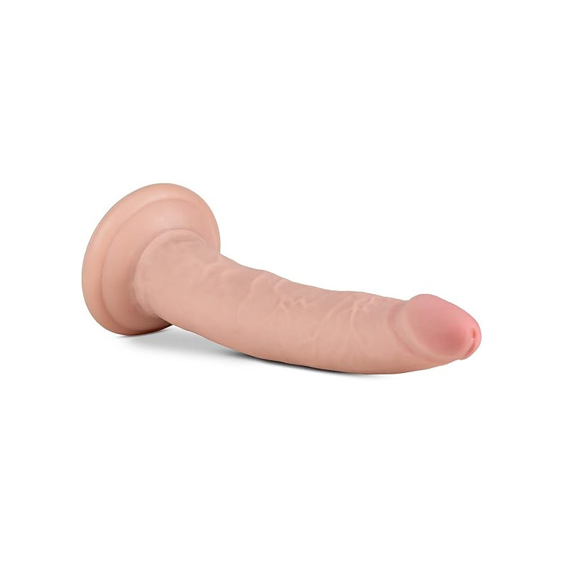 Ronnie Realistic G-Spot Beige 7.25" | Dildo Largo con Ventosa Realista – Au Naturel Blush