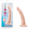 Ronnie Realistic G-Spot Beige 7.25" | Dildo Largo con Ventosa Realista – Au Naturel Blush