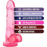 Sweet N' Hard 4 Pink 7.75" | Dildo Realista con Testículos y Ventosa – Blush