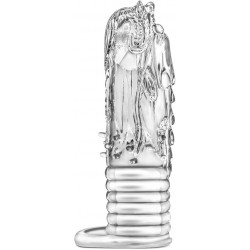 Enter The Dragon | Funda para Pene Transparente Texturizada – Blush