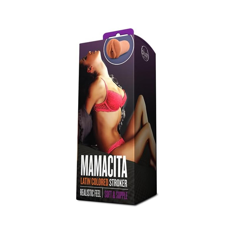 Mamacita Realistic Latin | Masturbador con Vibración Realista – Blush