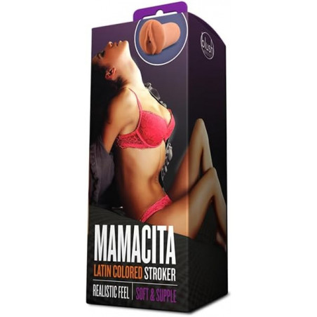 Mamacita Realistic Latin | Masturbador con Vibración Realista – Blush