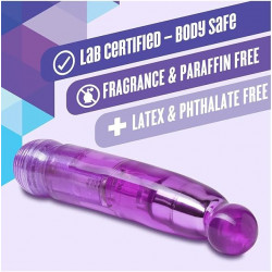 Vibrador Rumba Curved 7" Morado | Curvado y Texturizado – Blush