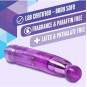Vibrador Rumba Curved 7" Morado | Curvado y Texturizado – Blush